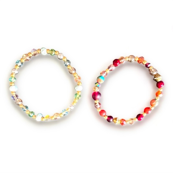 Stretch bracelet (set of Four). Lightweight. - Picture 3 of 3